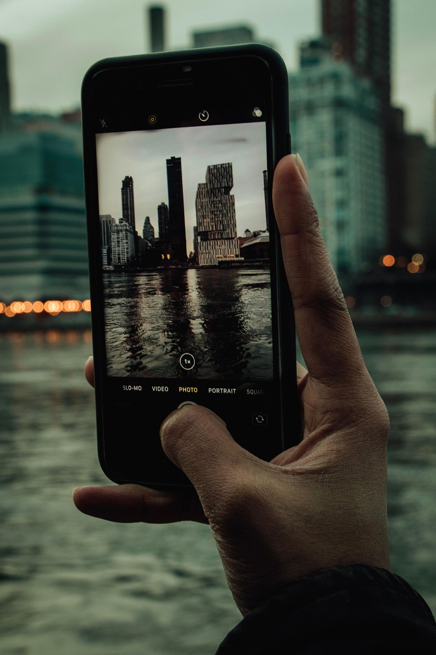 using a phone in NYC