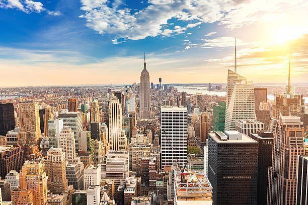 New York Skyline on a sunny day