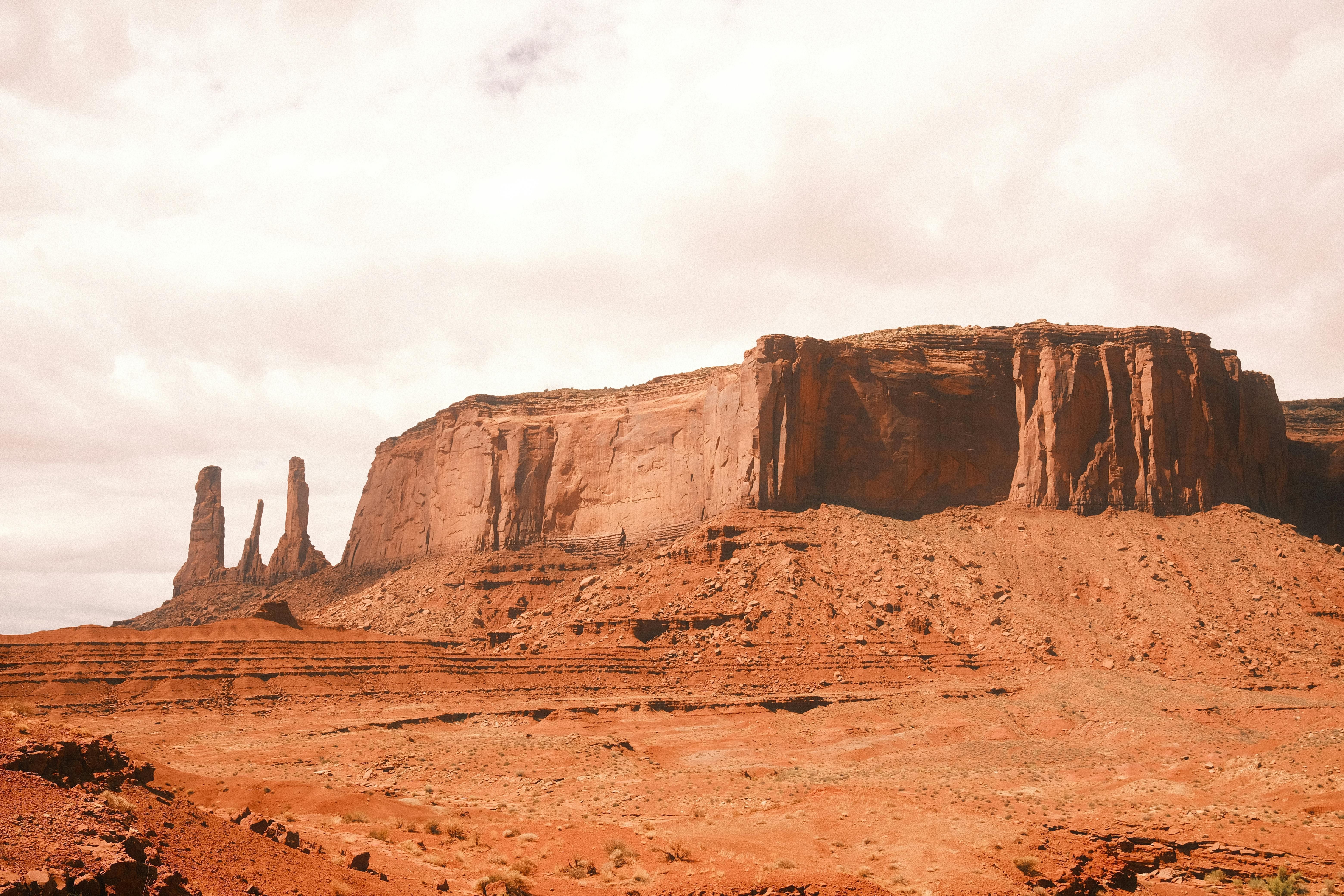 red mountains in Utah