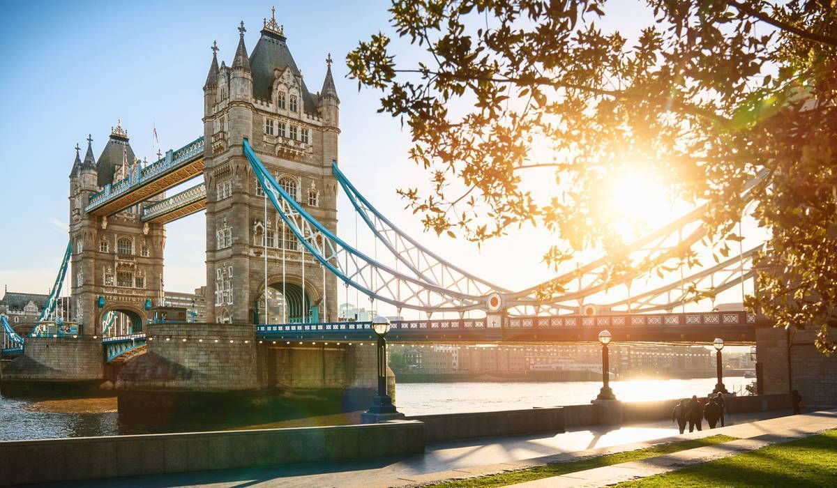 london on a sunny day