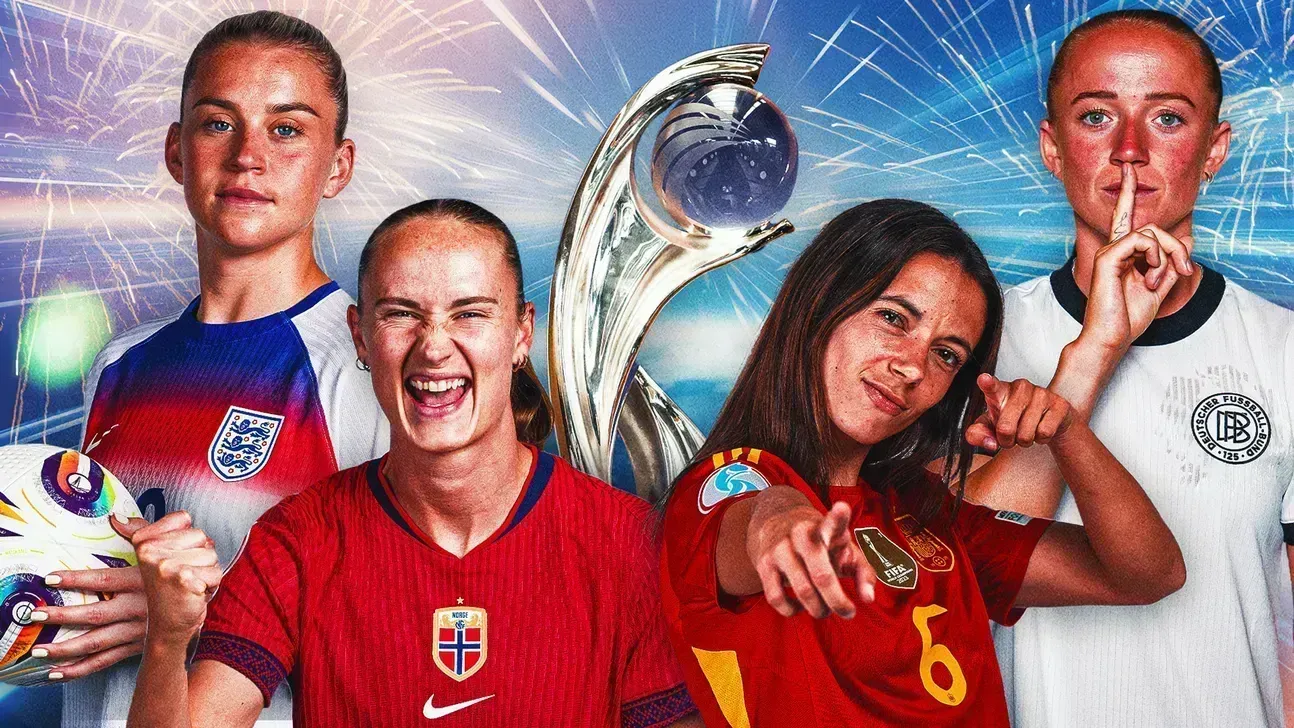 jogadores da inglaterra, noruega, espanha e alemanha para o euro 2025